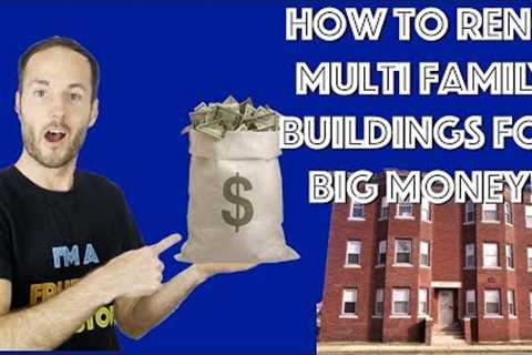 How To Renovate Multi Family Buildings And Make A LOT Of Money! (Insider Tips)
