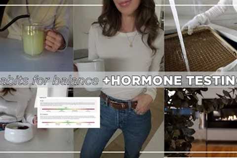 MORNING ROUTINE-  Key Habits for Balance & Hormone Health Testing 🧪✨