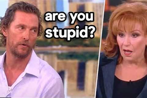 Celebrities Shutting Down Disrespectful Interviewers