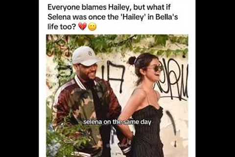And then Selena cries about all her exes 😐 #selenagomez #bella #theweeknd