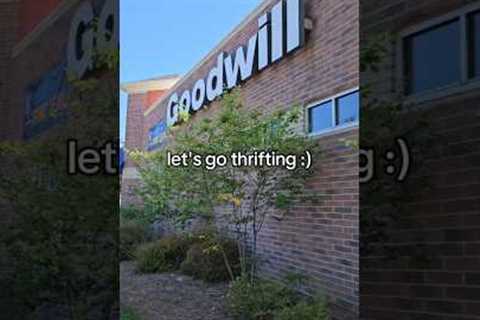 goodwill thrift trip! #resellercommunity #thriftfinds #thrifting #goodwill #goodwillhaul