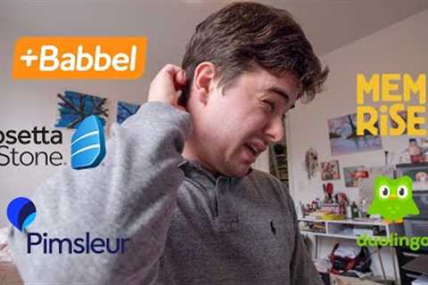 Polyglot Reacts to Popular Language Learning Apps