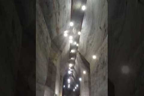 Giant underground bunker for rich people?