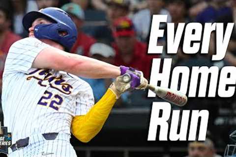 Every home run from the 2025 Men's College World Series