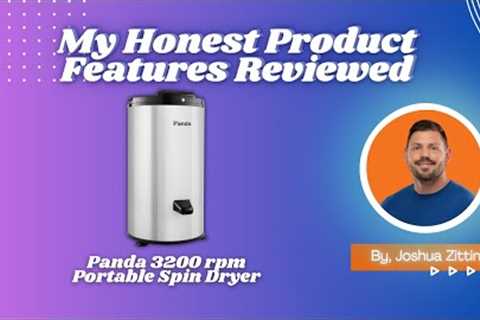 My Honest Product Features Reviewed of Panda 3200 rpm Portable Spin Dryer | Zitting Reviews
