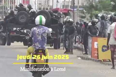 Manifestation du 26 juin au Togo: Le grand Lomé sous tension