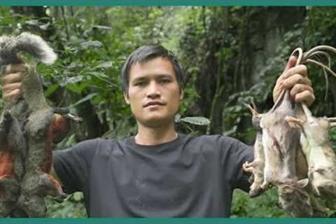 Survival Skills: Trap Setup and Animal Harvest in the Wild