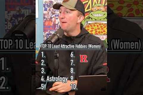 Top 10 Least Attractive Hobbies For Women According To Men! #shorts #top10 #attractive #hobby #women