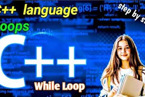 C++ While Loop || oobject oriented program || coding || programming || for beginners
