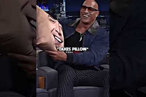 Jimmy Fallon Smashes The Rock