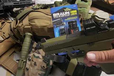 Harbor Freight $50 Braun Weapon Light Review!