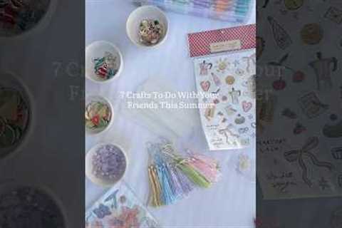 Summer craft ideas #crafts #craft #craftideas #crafty #hobbies #girlsnight #girly #homebody #create