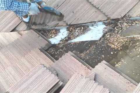 HOW TO fix a leaky valley , water leak, tile repair, permanent tile repair, DO IT YOURSELF.