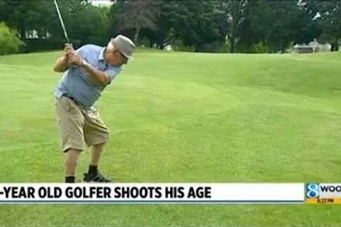 Still golfing, 96-year-old makes new friends at the course