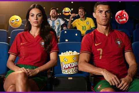 Ronaldo's Perfect Date… Ruined by Messi &amp; Neymar🤯