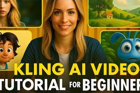 Kling AI Video Tutorial for Beginners : Create Any Video You Imagine!