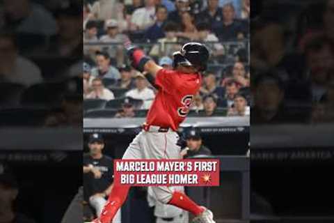 Congrats Marcelo! 🎉 #mlb #redsox #baseball #homer