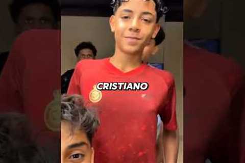 Ronaldo Jr. cried after what Ronaldo did but he deserved it #shorts #ronaldo #viral