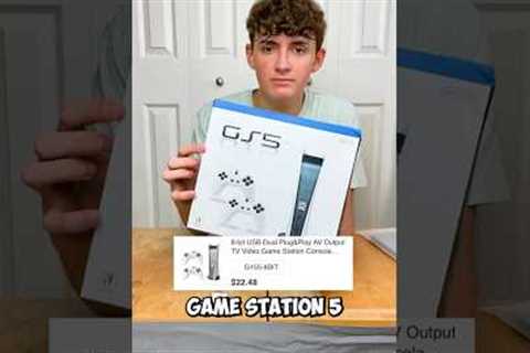 I Bought a PLAYSTATION 5 From Temu For $20… #shorts #temu #unboxing #ps5