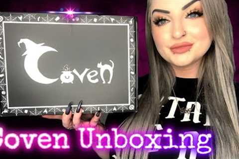 Coven - Monthly Subscription Box Unboxing - Cauldrons &amp; Crystals - June 2025