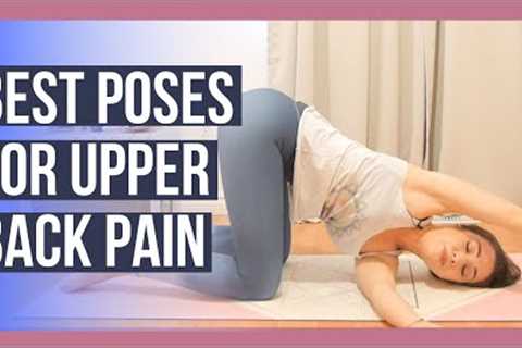 5 min Yoga for Upper Back Pain &amp; Flexibility