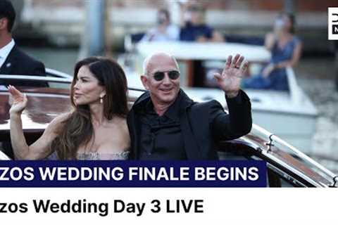 Just In: Guests Depart Gritti Palace for Bezos Wedding Finale in Venice | AA15