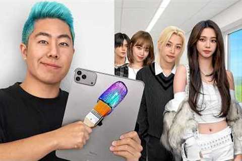 I Surprised 7 Kpop Groups With Custom Gifts!