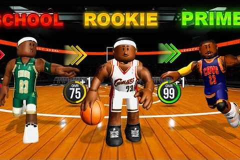 Evolving LeBron James After EVERY Contact Dunk In Practical Basketball