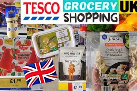 British  Grocery  Shopping  Vlog  - Tesco Supermarket Tour - Food  prices IN LONDON