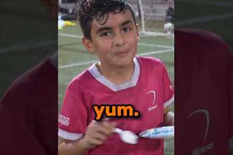 Eating 🎂 with your bros before training ⚽️ #football #soccer #footballmemes