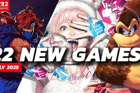 22 NEW Nintendo Switch &amp; Switch 2 Games You Can't Miss