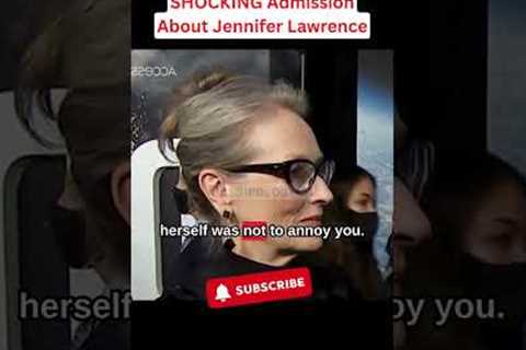 Meryl Streep’s SHOCKING Admission About Jennifer Lawrence #Hollywood #Celebrity #JenniferLawrence
