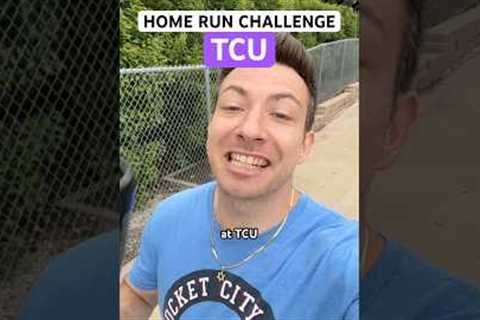 Home Run Challenge: TCU #tcu #hornedfrogs #homerun #collegebaseball #big12 #baseball #tcubaseball