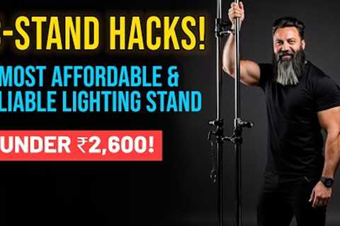 C-STAND HACKS You Didn’t Know! Best Budget Stand Under ₹3,000 💥
