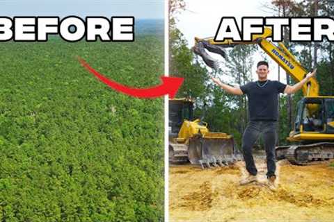 I’m Building a $2.2M MANSION (Raw Land Transformation)