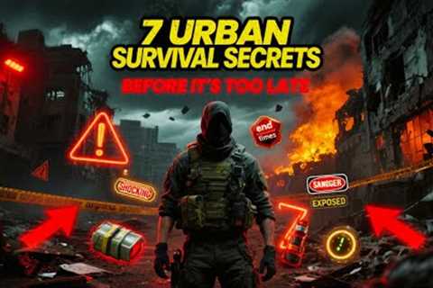 7 Urban Prepper Essentials: SURVIVAL Secrets for the Concrete Jungle