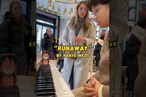 Watch what happen when I start to play “Runaway” 🥁😱