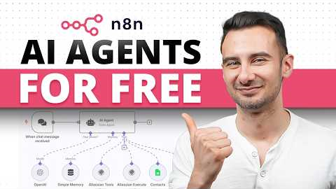 n8n Tutorial for Beginners - Build Your First Free AI Agent