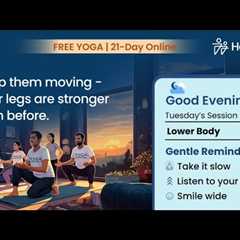 Habuild Yoga | Lower Body with  @saurabhbothra  | Live E