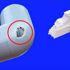 Why didn't I know this sooner? It turns out patching a water pipe is that simple.