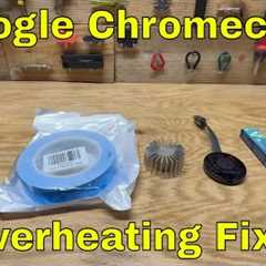 Google Chromecast Over Heating Fix! Chromecast Teardown! Chromecast Heat Sink and Thermal Paste!
