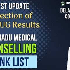 Latest Update from MCC - Collection of NEET UG 2025 Results - Medical Counselling might be Delayed