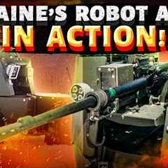 Ukraine’s new “Lyut” drone and robot army IN ACTION! Russian forces are SHOCKED