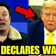 BREAKING: Elon Musk THREATENS Trump, GOES SCORCHED EARTH!