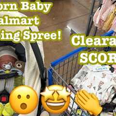 Walmart Shopping Spree With Reborn Baby Myro! New Spring And Summer Baby Stuff And Clearance!