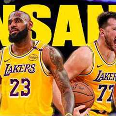 Luka Doncic and LeBron James - Dangerous Duo! Ultimate Lakers Highlights