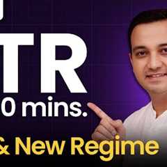 ITR Filing Online 2025-26 Process | Income Tax Return (ITR-1) Filing 2025-26 for Salaried Person