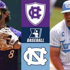 Holy Cross vs #5 North Carolina | Regionals Opening Round | 2025 College Baseball Highlights
