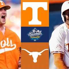 #8 Tennessee vs #1 Texas (AMAZING!) | SEC Tournament Quarterfinal | 2025 College Baseball Highlights