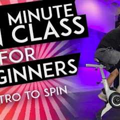 30 MINUTE SPIN CLASS for BEGINNERS // Complete Set up & Workout